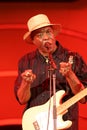 Buddy Guy at the Playboy Jazz Festival Royalty Free Stock Photo