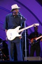 Buddy Guy at the Playboy Jazz Festival Royalty Free Stock Photo