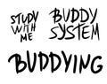 Buddy system quotes set