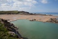 Bude Lido , Bude North Cornwall , uk Royalty Free Stock Photo