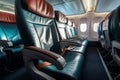 Budget airline seats host travelers, no flight delays, seamless journey