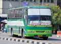 Budget Bus of Greenbus Company Royalty Free Stock Photo