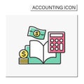 Budget color icon