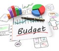 Budget concept Royalty Free Stock Photo