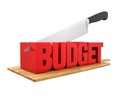 Budget Cuts Concept Royalty Free Stock Photo