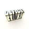 Budget Deficit Royalty Free Stock Photo