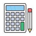 Budget fill inside vector icon which can easily modify or edit