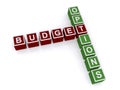 Budget options Royalty Free Stock Photo