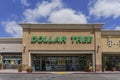 The budget store - Dollar Tree Royalty Free Stock Photo