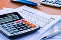 Budgeting wisdom: managing your finances with a calculator. Generated by AI