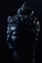Budha head statue