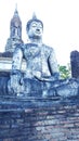 Budha and landscape