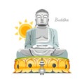 Budha statue Royalty Free Stock Photo