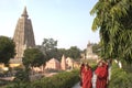 Budha Temple Complex, Bodhgaya Royalty Free Stock Photo