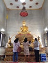 Budha in thai temple