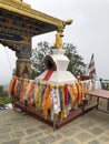 Budhist chorten temple in namobudha kavre ,Nepal