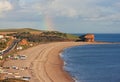 Budleigh Salterton beach Royalty Free Stock Photo