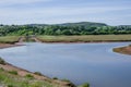 Budleigh Salterton beautiful natural background, river. UK