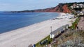 Budleigh Salterton a popular holiday destination in England