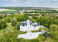 Budmerice castle at a day Royalty Free Stock Photo