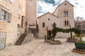 Catholic church of Sveti Ivan also know as St. John the baptist in Budva, Montenegro Royalty Free Stock Photo