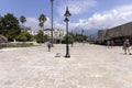 View on Main Promenade (Slovene coast) in the city, Budva, Montenegro