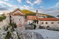 Budva old town, Montenegro. Authentic architecture. Royalty Free Stock Photo