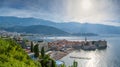 Budva old town morning summer view, Montenegro Royalty Free Stock Photo