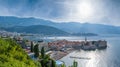 Budva old town morning summer view, Montenegro Royalty Free Stock Photo