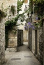 Budva old town street, montenegro Royalty Free Stock Photo