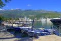 Budva port boats,Montenegro Royalty Free Stock Photo