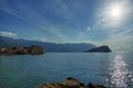 Budva town, Adriatic sea, Montenegro - fortress Budva