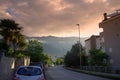 Budva town at dawn