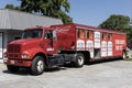 Budweiser beer delivery truck. Bud is part of AB InBev, the largest beer company in the world Royalty Free Stock Photo