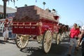 Budweiser Wagon Royalty Free Stock Photo