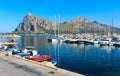 San Vito lo Capo port, Sicily, Italy Royalty Free Stock Photo