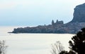 Cefalu coast view Sicily, Italy Royalty Free Stock Photo