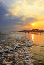 Bueatyfull Sunset in Digha beach .