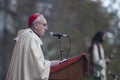 Archbishop Jorge Bergoglio before being Pope Francis