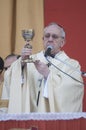 Archbishop Jorge Bergoglio before being Pope Francis