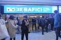 Entrance of the Gaumont cinema during the Bafici 2022, Buenos Aires, Argentina Royalty Free Stock Photo