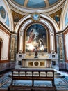 Buenos Aires, Argentina - Dec 13, 2023: Interior of Catedral Metropolitana of Buenos Aires, Argentina