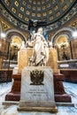 Buenos Aires, Argentina - Dec 13, 2023: Interior of Catedral Metropolitana of Buenos Aires, Argentina