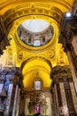 Buenos Aires, Argentina - Dec 13, 2023: Interior of Catedral Metropolitana of Buenos Aires, Argentina