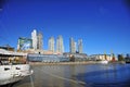 BUENOS AIRES, ARGENTINA Puerto Madero in Buenos Aires, capitol of Argentina, South America. Cloudy day