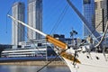 BUENOS AIRES, ARGENTINA Puerto Madero in Buenos Aires, capital of Argentina, South America. Cloudy day Royalty Free Stock Photo