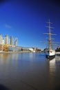 BUENOS AIRES, ARGENTINA : Puerto Madero in Buenos Aires, capitol of Argentina, South America. Cloudy day