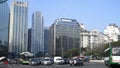 BUENOS AIRES, ARGENTINA Architecture of the Avenida del Libertador (Liberator Avenue) whic is one of the principal