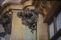 Detail of Bronze Serpent the Entrance Hall inspired in Hell of Barolo Palace - Buenos Aires, Argentina Royalty Free Stock Photo