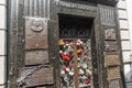 Buenos Aires, Argentina - February 2, 2018: Grave of Eva Peron in Recoleta